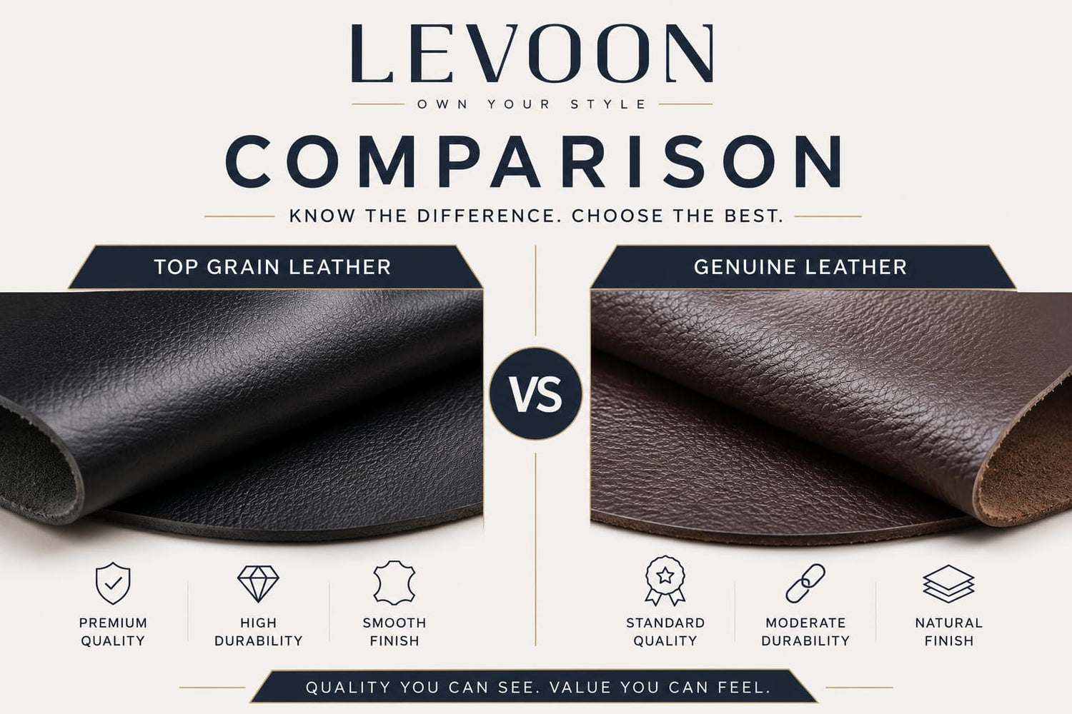 Top Grain Leather vs Genuine Leather: Which Is Better for Belts?
