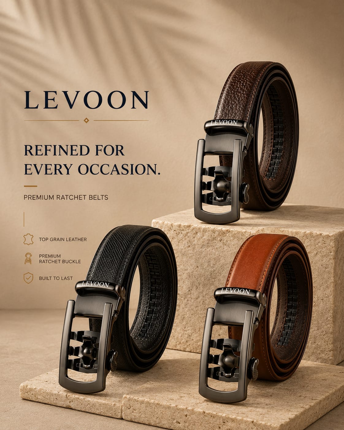 Best Men's Leather Belt in India 2026