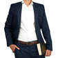 Levoon Coffee Brown Leather Belt for Men with Classic buckle