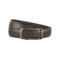 Levoon Dark Brown Leather Belt for Men with Classic buckle
