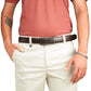 Levoon Dark Brown Leather Belt for Men with Classic buckle
