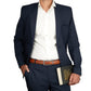 Levoon Tan Leather Belt for Men with Classic buckle